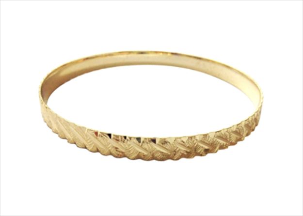 Gold Plated | CNC Bangles