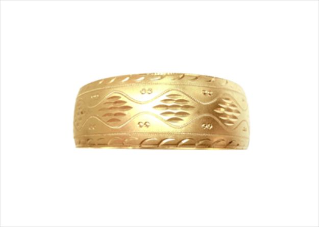 Gold Plated | CNC Bangles