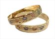 Three Tone Plated | CNC Bangles