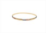 Three Tone Plated | CNC Bangles