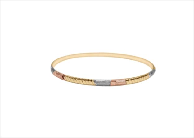 Three Tone Plated | CNC Bangles