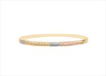 Three Tone Plated | CNC Bangles