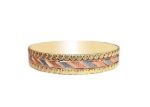 Three Tone Plated | CNC Bangles