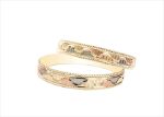 Three Tone Plated | CNC Bangles