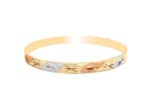 Three Tone Plated | CNC Bangles