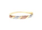 3 Tone Plated | CNC Bangles