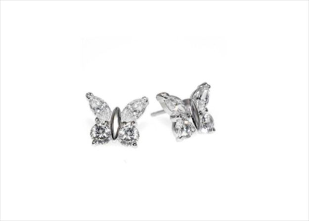 Rhodium Plated | Animal Earrings