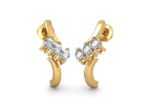 Gold Plated | Cubic Zirconia Set Stud Earrings