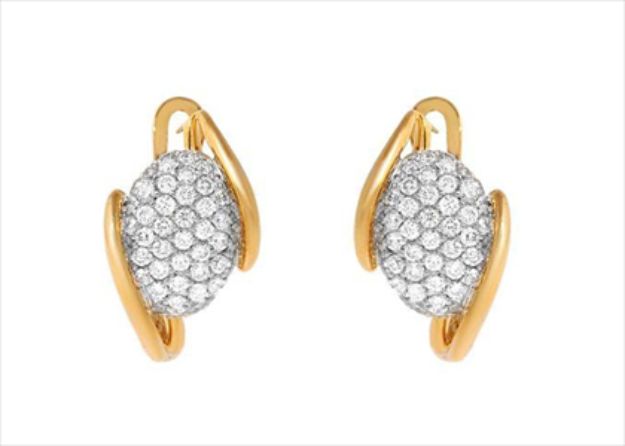 Gold Plated | Cubic Zirconia Set Stud Earrings