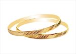 Gold Plated | Flat Bangles