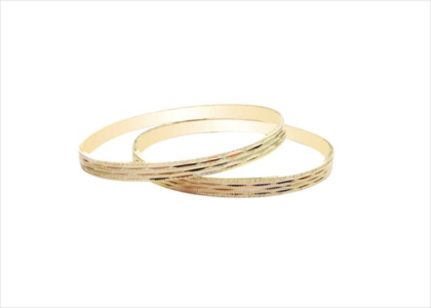 Gold Plated | Flat Bangles