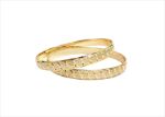 Gold Plated | Half Round Bangles