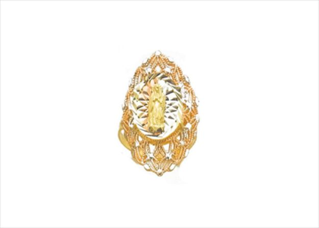 Filigree Mother Mary Ring