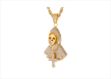 Iced Out Micro Pave Death Pendant