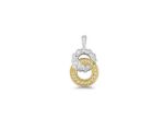 2 Tone Plated | Micro Pave Pendants