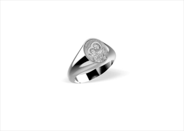 Saint Joseph Religious Ring