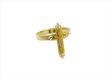 Filigree Religious Cross Ring