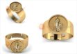 Gold Plated Saint Jude Ring