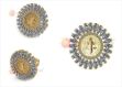 Gold Plated CZ Studded Saint Jude Ring