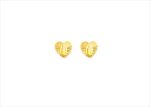 Gold Plated Mother Mary Stud Earring