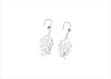 Rhodium Plated | Filigree Earrings