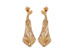 Gold Plated | Filigree Earrings