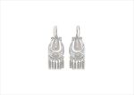 Rhodium Plated | Filigree Earrings