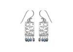 Rhodium Plated | Filigree Earrings