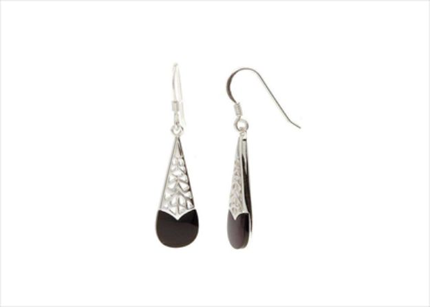 Rhodium Plated | Filigree Earrings