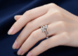 CZ Jewelry Curve Ring