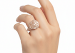 Designer Champagne Stone Ring
