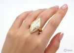 Elegant Kite Shape Ring
