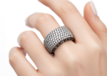 Square CZ Fashion Ring