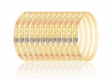 three tone bangles