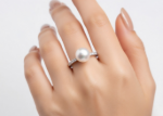 Designer pearl ring