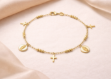 Virgin Mary Charm Bracelet for Women