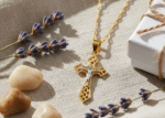 Two Tone Cross Pendant