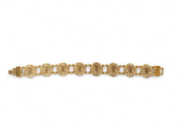 lightweight gold bracelet