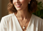 classic pearl jewelry pendant