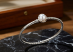 Hypoallergenic Rhodium Bracelet