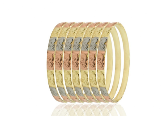 Multi Tone Elephant Bracelet