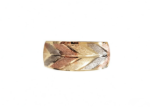 Tri Tone Plated Alphabet Bangles