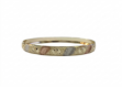 6 MM Three Tone Plated Bangles