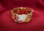 Tri Color Elephant Bangle