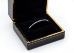 stylish white gold bangles