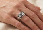 Mens Father Ring