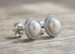 Pearl Stud Earrings