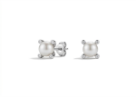 Cubic Zirconia Studded Earrings