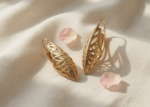 gold plated hoop earrings