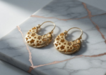 medium hoop earrings